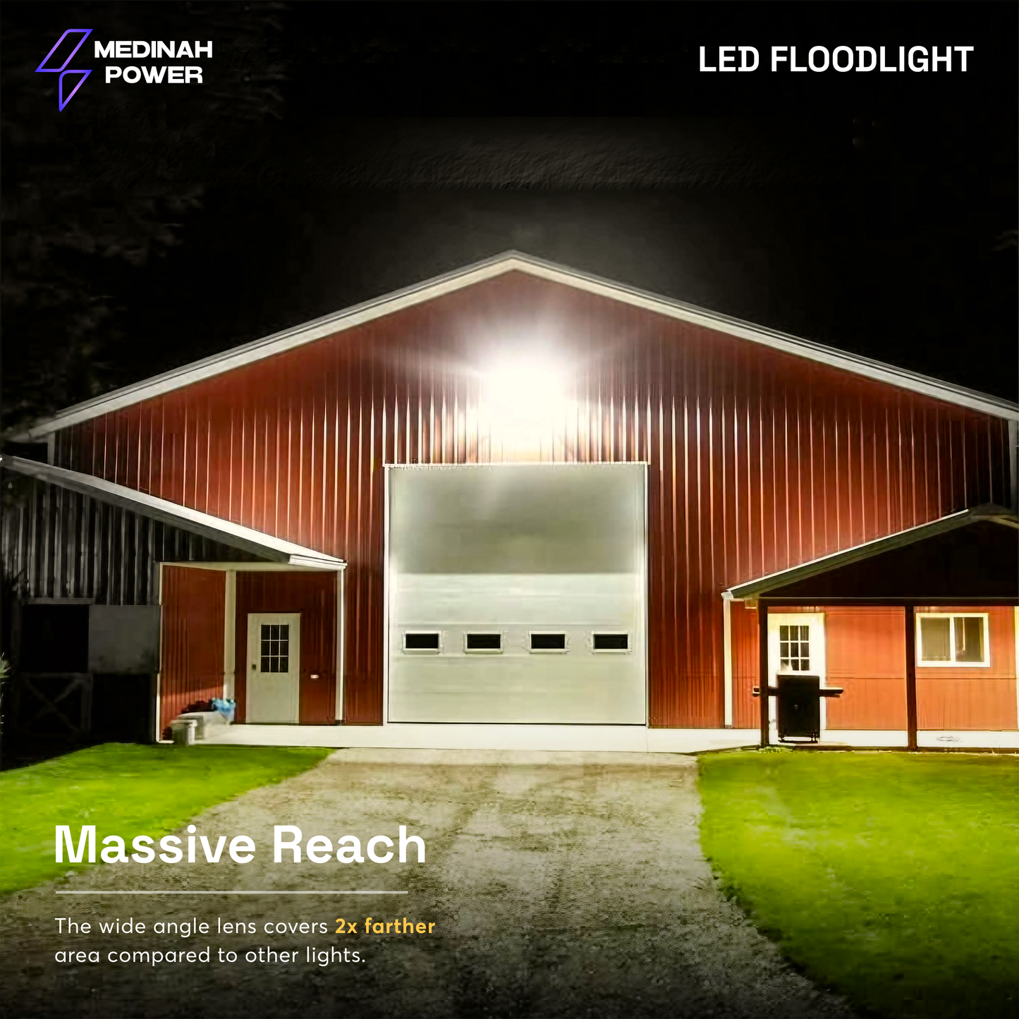 FLLS-100W-40K-DV2-PC-CL-BZFM: 100W | 4000K | 120-277V | Bronze | U-Bracket