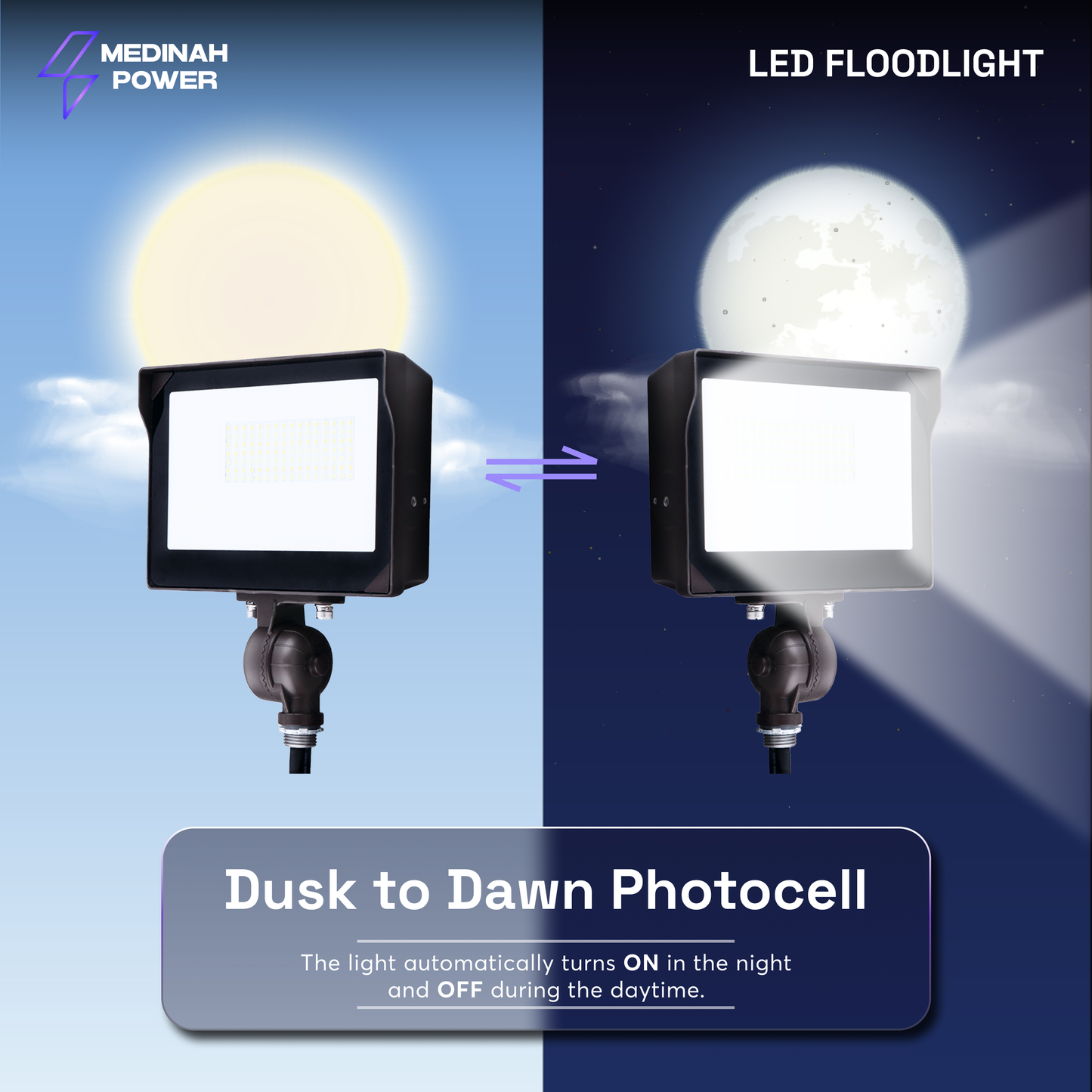 FLLS-25W-40K-DV2-PC-CL-BZKM: 25W | 4000K | 120-277V | Bronze | Knuckle Mount