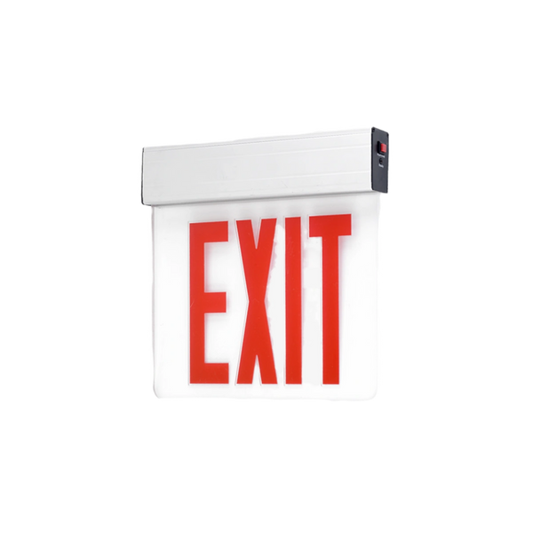 Edge-Lit Exit Sign - Red