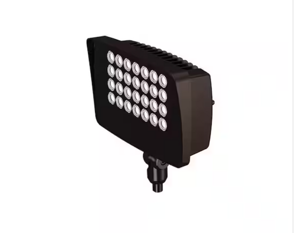 PowerFloodX Flood Light Series, 110W | Photocell | 4000K | Bronze