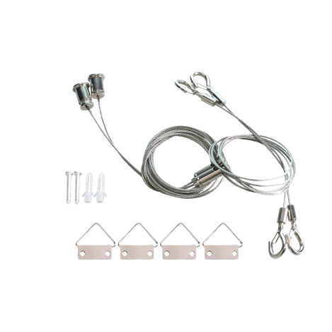 DP-PKT-12-S : 2 Cable Suspension Mount Kit